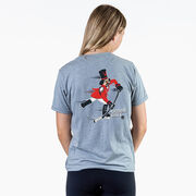 Hockey T-Shirt Short Sleeve - Crushing Goals (Back Design)