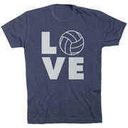 Volleyball Short Sleeve T-Shirt - Volleyball Love