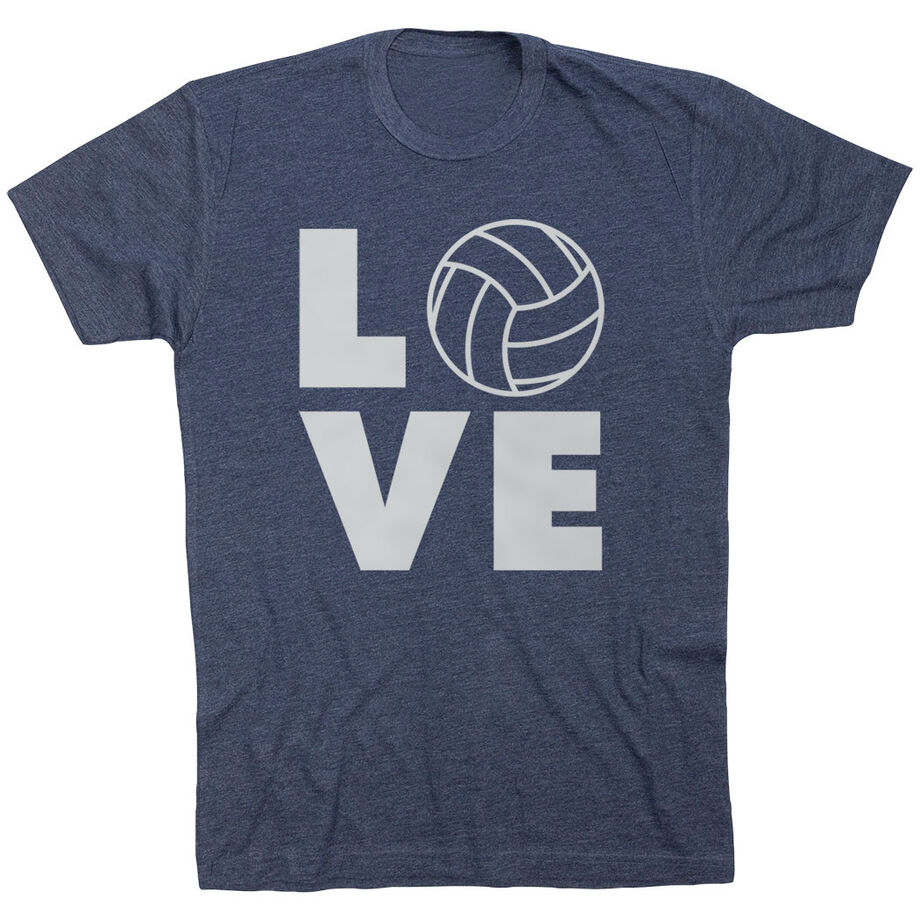 Volleyball Short Sleeve T-Shirt - Volleyball Love