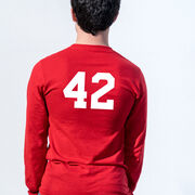 Baseball/Softball T-Shirt Long Sleeve - Goofy Turkey Player