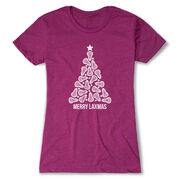 Lacrosse Women's Everyday Tee - Merry Laxmas Tree