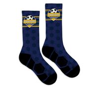 Custom Team Graphic Flex Mid-Calf Socks - Soccer