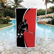 Hockey Premium Beach Towel - Player