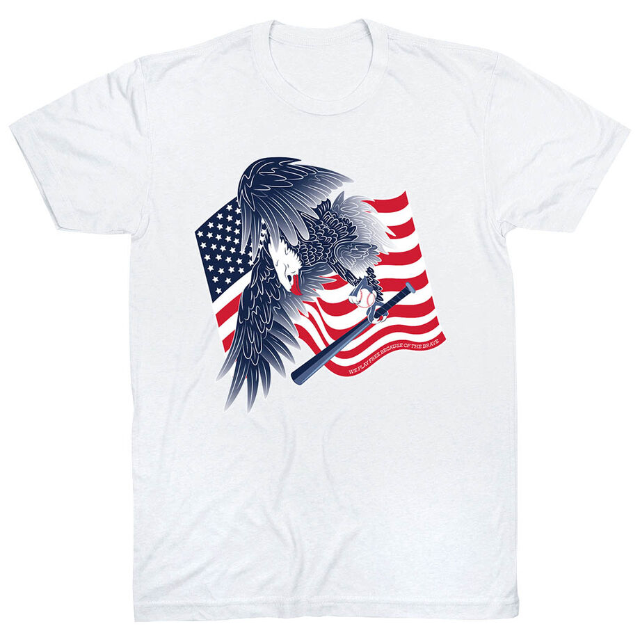 Baseball Short Sleeve T-Shirt - Baseball Eagle