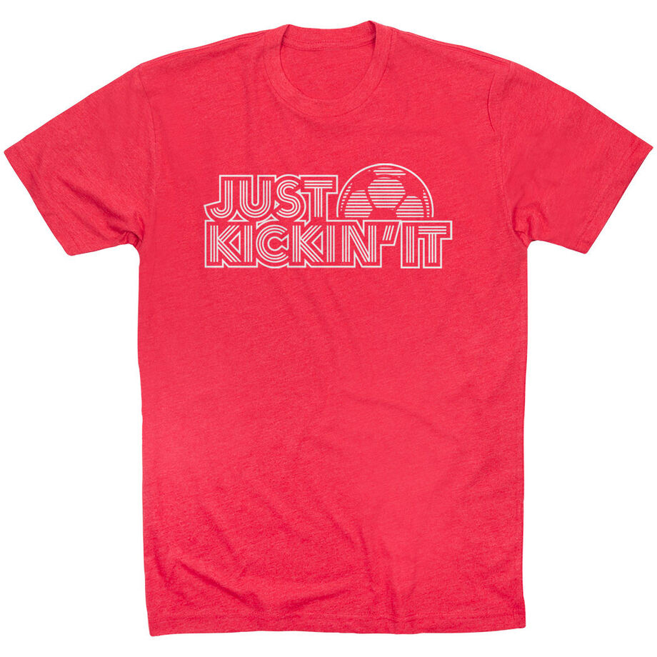 Soccer T-Shirt Short Sleeve - Just Kickin' It