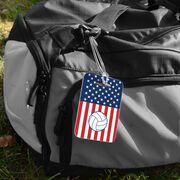 Volleyball Bag/Luggage Tag - USA Girl