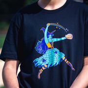 Softball Short Sleeve T-Shirt - Witch Pitch