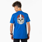 Football Short Sleeve T-Shirt - Game Face (Back Design)