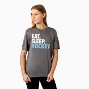 Hockey Short Sleeve Performance Tee - Eat. Sleep. Hockey.