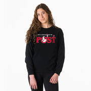 Hockey Tshirt Long Sleeve - Ain't Afraid of No Post