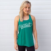 Pickleball Flowy Racerback Tank Top - Kind Of A Big Dill