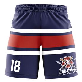 Custom Team Shorts - Baseball Stripes