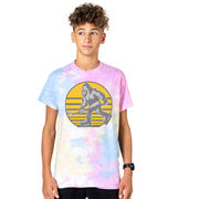 Hockey Short Sleeve T-Shirt - Hockey BigSkate Tie Dye