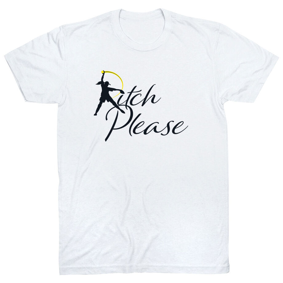 Softball Short Sleeve T-Shirt - Pitch Please