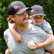 Baseball Trucker Hat - Eat Sleep Baseball