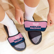 Tennis Repwell&reg; Slide Sandals - Team Name Colorblock