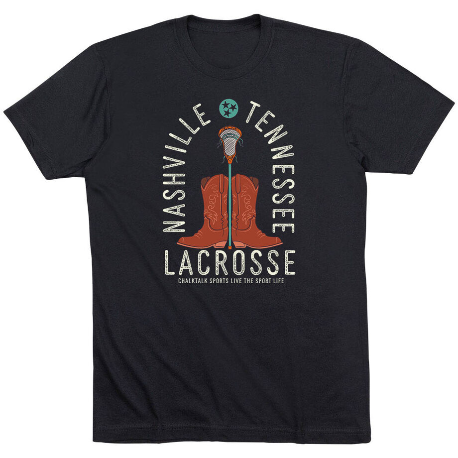 Guys Lacrosse Short Sleeve T-Shirt - Nashville Lacrosse