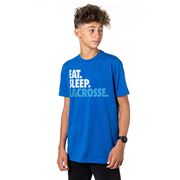 Lacrosse Short Sleeve T-Shirt - Eat. Sleep. Lacrosse.