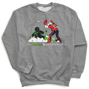 Baseball Crewneck Sweatshirt - How The Pinch Stole Home