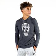 Men's Hockey Lightweight Hoodie - My Goal Is To Deny Yours Hockey Mask
