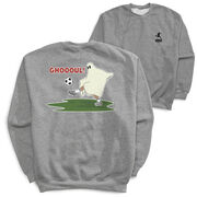 Soccer Crewneck Sweatshirt - Soccer Ghoul (Back Design)