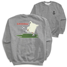 Soccer Crewneck Sweatshirt - Soccer Ghoul (Back Design)