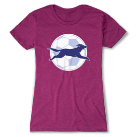 Soccer Women's Everyday Tee - Kicks The Soccer Dog
