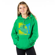 Tennis Hooded Sweatshirt - Let's Raise A Racket