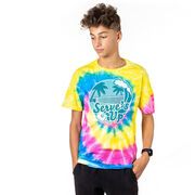 Pickleball Short Sleeve T-Shirt - Serve's Up Tie Dye