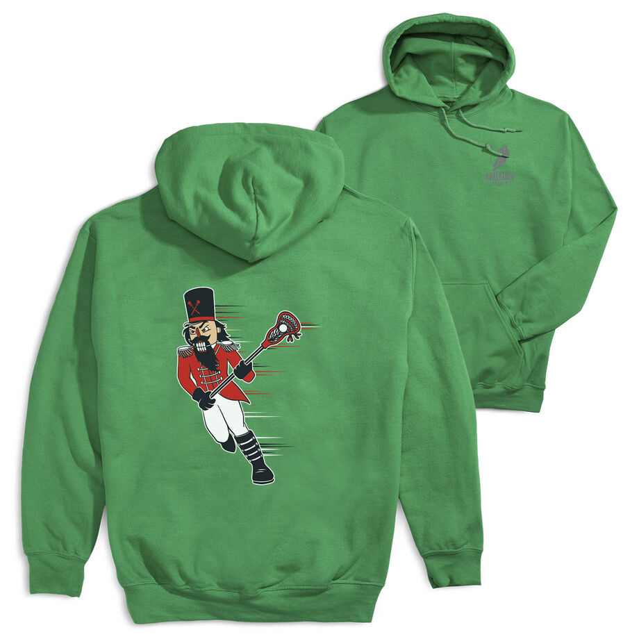 Guys Lacrosse Hooded Sweatshirt - Crushing Goals (Back Design)
