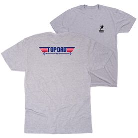 Guys Lacrosse Short Sleeve T-Shirt - Top Dad Guys Lacrosse (Back Design)