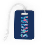 Swimming Bag/Luggage Tag - Floral Swim