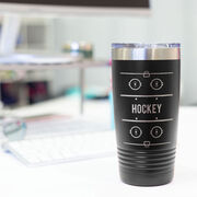 Hockey 20 oz. Double Insulated Tumbler - Rink