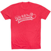 Pickleball Short Sleeve T-Shirt - Kind Of A Big Dill [Red/Adult Large] - SS