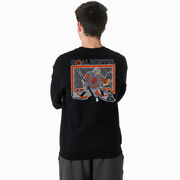Hockey Crewneck Sweatshirt - Goal Buster (Back Design)