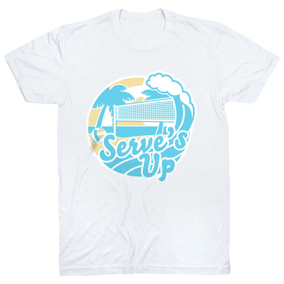 Volleyball Short Sleeve T-Shirt - Serve's Up