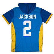 Custom Team Lightweight Short Sleeve ShieldDri Hoodie -  Baseball