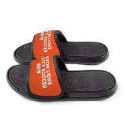 Personalized Repwell&reg; Slide Sandals - Your Text