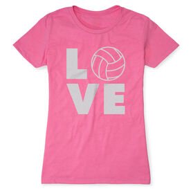 Volleyball Women's Everyday Tee - Volleyball Love