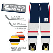 Custom Team Hockey Lounge Pants - Player