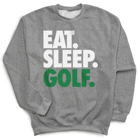 Golf Crewneck Sweatshirt - Eat Sleep Golf
