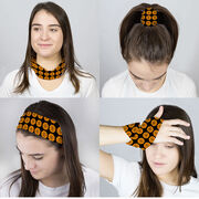 Basketball Multifunctional Headwear - Basketball Pattern RokBAND