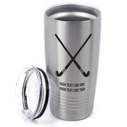 Field Hockey 20 oz. Double Insulated Tumbler - Crossed Sticks Icon