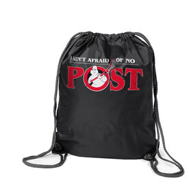 Guys Lacrosse Drawstring Backpack - Ain't Afraid of No Post