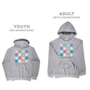 Soccer Hooded Sweatshirt - Soccer Makes Me Happy