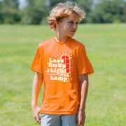 Hockey Short Sleeve Performance Tee - Lace 'Em Up And Light The Lamp