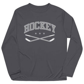 Hockey Long Sleeve Performance Tee - Varsity Hockey