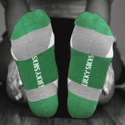 Socrates&reg; Woven Performance Socks Lucky Socks (Green)
