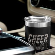 Cheerleading 20 oz. Double Insulated Tumbler - Cheer Coach