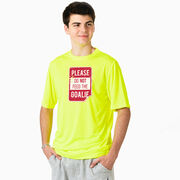 Short Sleeve Performance Tee - Don’t Feed The Goalie